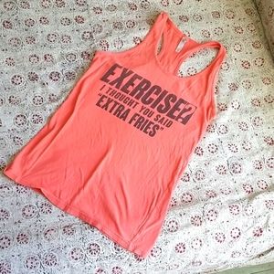 Sofra size Medium women's racerback razorback excersize tank